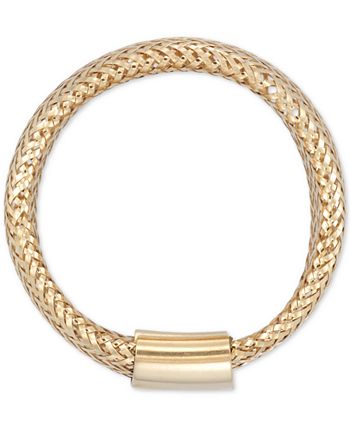 Italian Gold - Gold Openwork Mesh Stretch Ring in 14k Gold