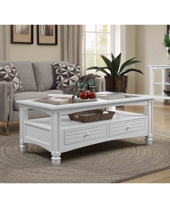 Coast To Coast Bayside Cocktail Table Quick Ship Macys 9638