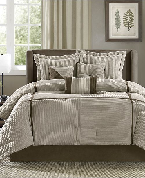Madison Park Dallas 7 Pc Queen Comforter Set Reviews Bed In A