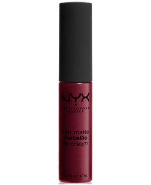 Nyx Professional Makeup Soft Matte Metallic Lip Cream