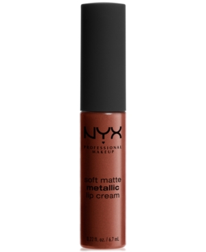 Nyx Professional Makeup Soft Matte Metallic Lip Cream