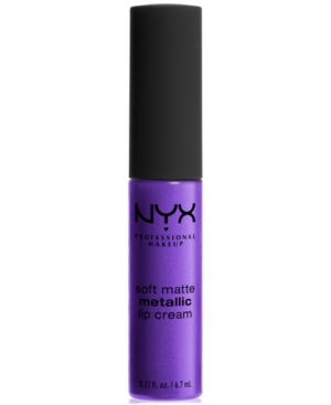 Nyx Professional Makeup Soft Matte Metallic Lip Cream