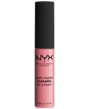 Nyx Professional Makeup Soft Matte Metallic Lip Cream