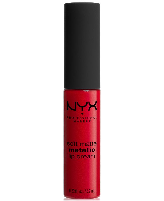 NYX Professional Makeup - Soft Matte Metallic Lip Cream, 0.22 fl. oz.