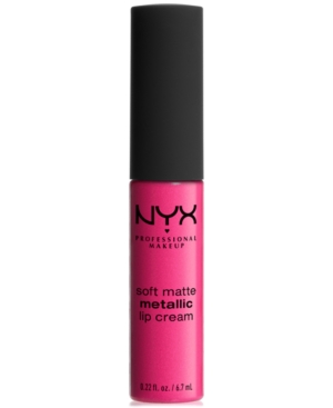Nyx Professional Makeup Soft Matte Metallic Lip Cream