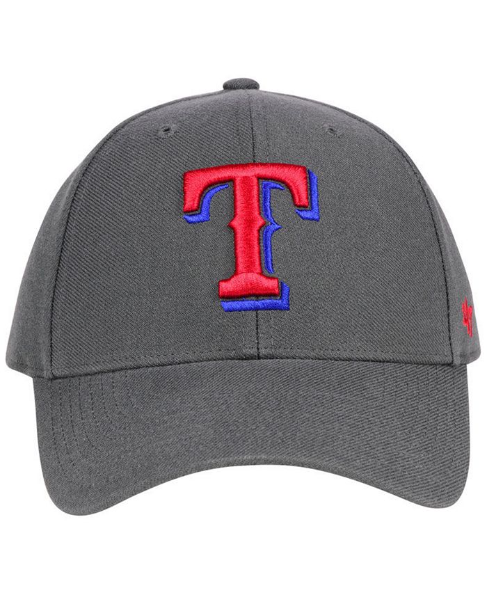 '47 Brand Texas Rangers Charcoal MVP Cap - Macy's