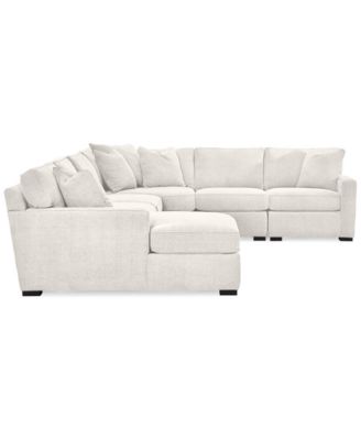 Radley 5-Piece Fabric Chaise Sectional Sofa