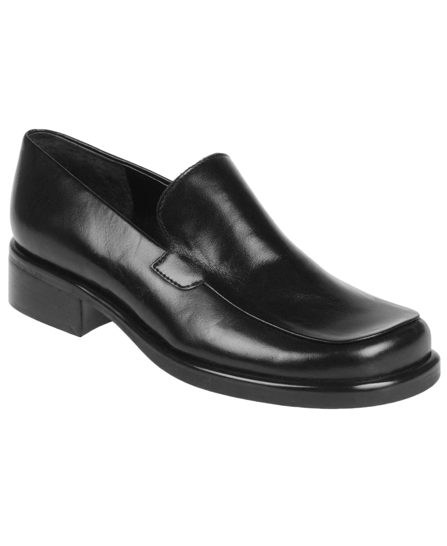Женские туфли Franco Sarto Bocca Slip-on, цвет: Чёрный кожаный — фото 1