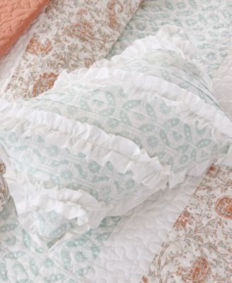 Dawn Soft Cotton Percale 6-Pc. Quilt Set, Full/Queen