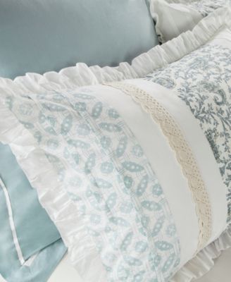 Dawn Reversible 9-Pc.Duvet Cover Set, Queen