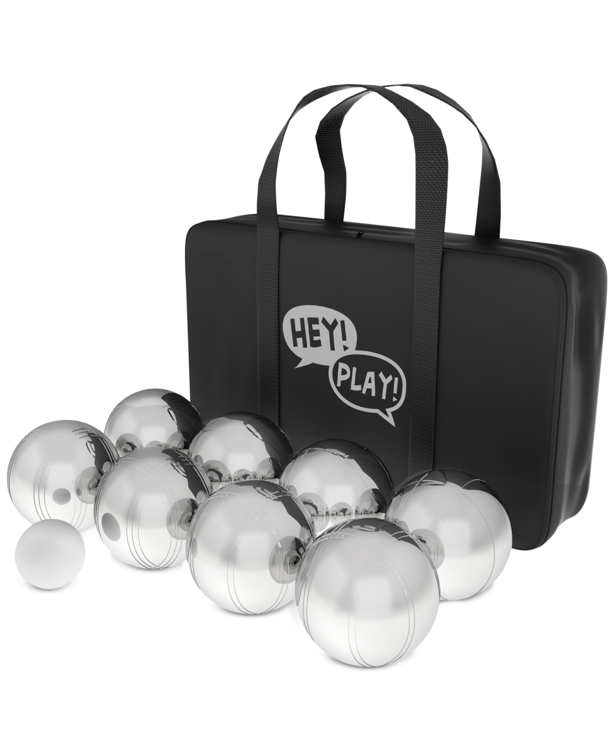 Trademark Global 10-pc. Petanque/boules For Bocce Game In Black