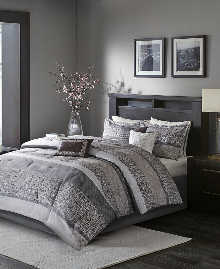 Madison Park Rhapsody 7Pc. King Comforter Set Macy's