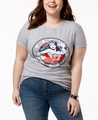 plus size wonder woman shirt