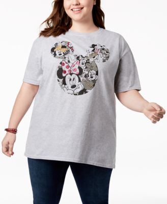 Disney - Plus Size Minnie Mouse Collage T-Shirt