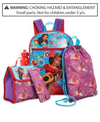 Disney - 5-Pc. Elena of Avalor Backpack & Accessories Set, Little & Big Girls