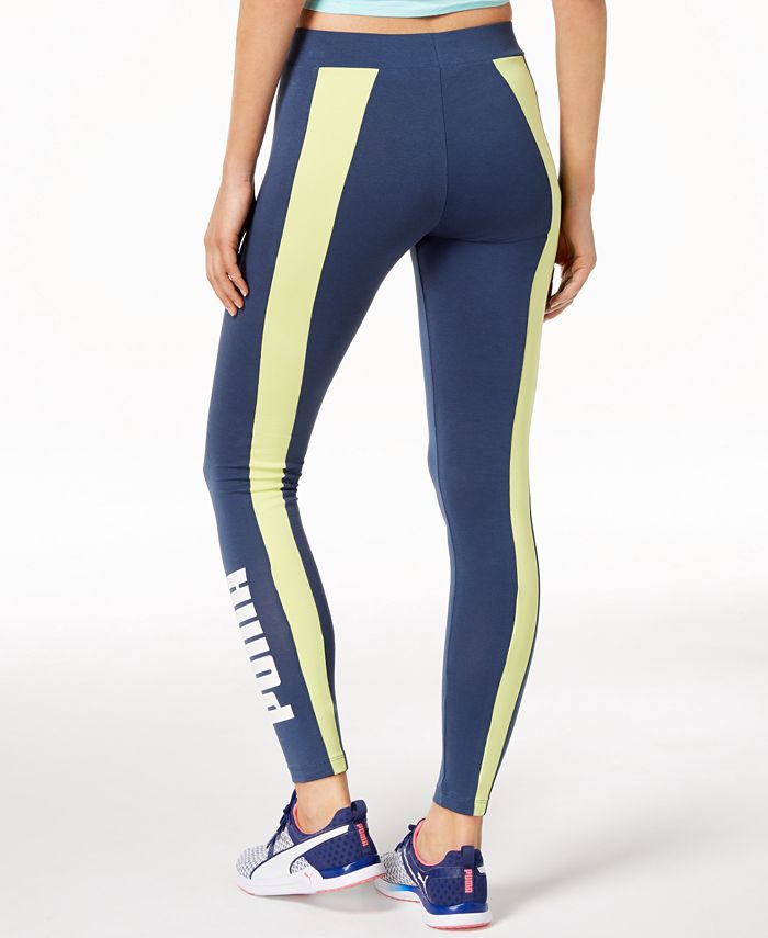 puma leggings with side logo