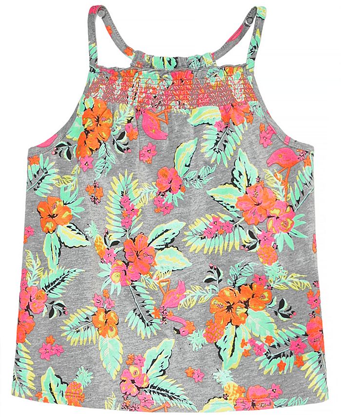 Epic Threads Toddler Girls TropicalPrint Tank Top, Created for Macy's & Reviews Shirts & Tops
