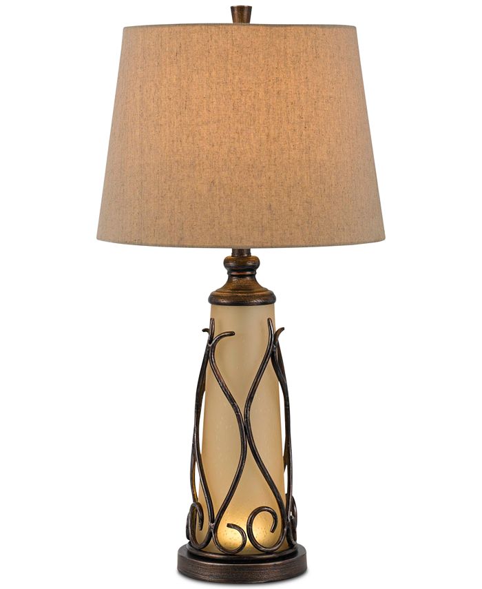 Cal Lighting - 150W 3-Way Taylor Table Lamp with 1W LED