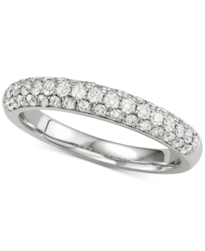 image of Diamond Pave Band (5/8 ct. t.w.) in 14k White Gold
