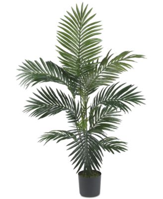 Nearly Natural - 4' Artificial Kentia Palm Silk Tree