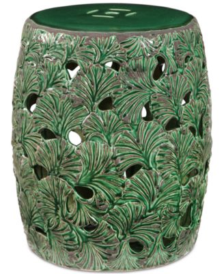 Abbyson Living - Emerald Garden Stool, Quick Ship