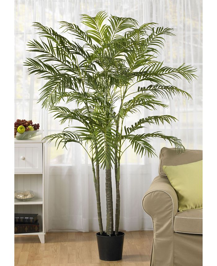 Nearly Natural - 6' Artificial Areca Palm Tree