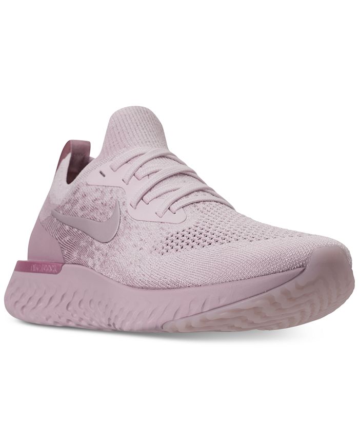 Nike Women's Epic React Flyknit Running Sneakers from Finish Line Macy's