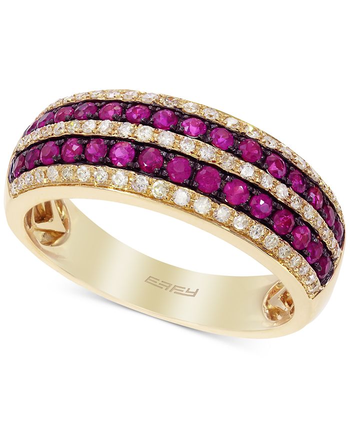 Macy's effy ruby outlet ring