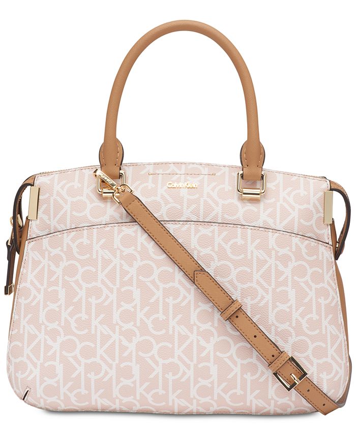 Calvin klein raelynn satchel on sale