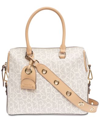 calvin klein sabrina east west satchel