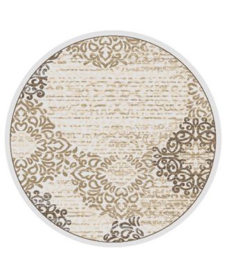 CLOSEOUT! Teramo Intrigue 7'10" Round Area Rug