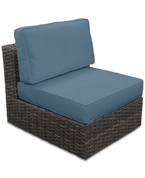 Furniture Viewport Outdoor 3Pc. Modular Seating Set (2 Corner Units and 1 Armless Unit) with