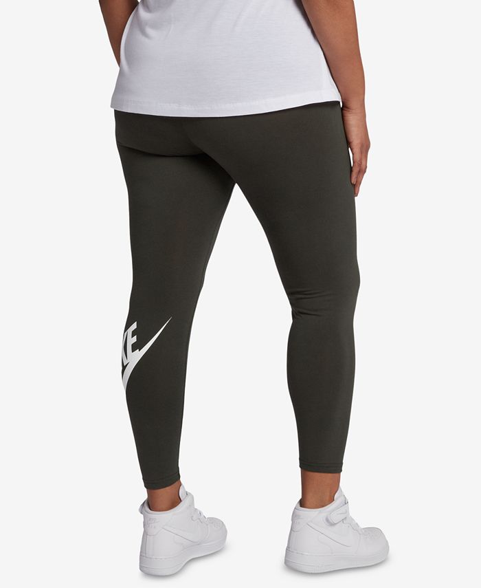 Nike Plus Size High-Waist Leg-A-See Leggings - Macy's