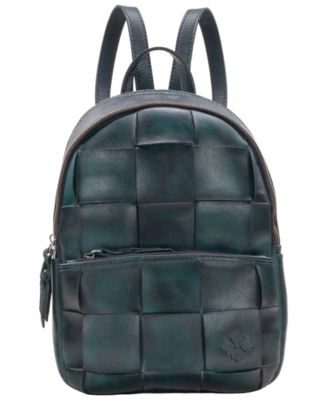 macys leather backpack