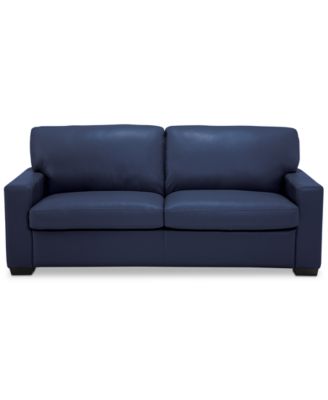 Ennia 75" Leather Full Sleeper