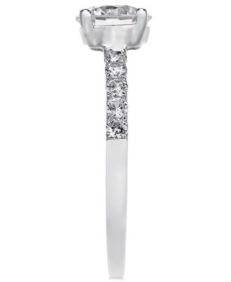 14k White Gold Ring, Cubic Zirconia Wedding Ring (2-3/4 ct. t.w.)