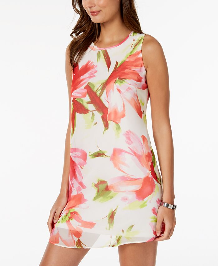 Jessica Howard Petite Printed Shift Dress Macy's