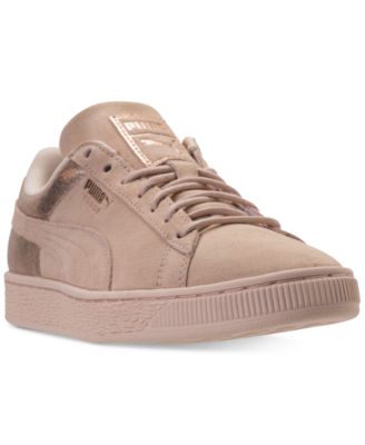 Puma Women s Suede LunaLux Casual Sneakers from Finish Line Macy s