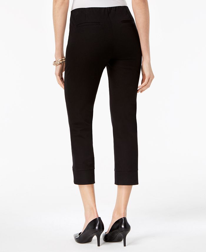Alfani Women's Bi Stretch Hollywood Skinny Pants Black Size 4