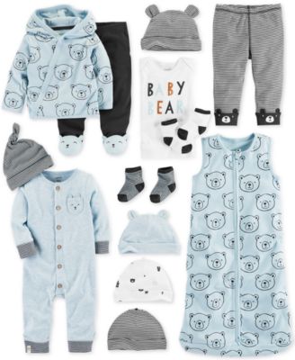 Carter's Baby Boys Bear-Print Layette Separates
