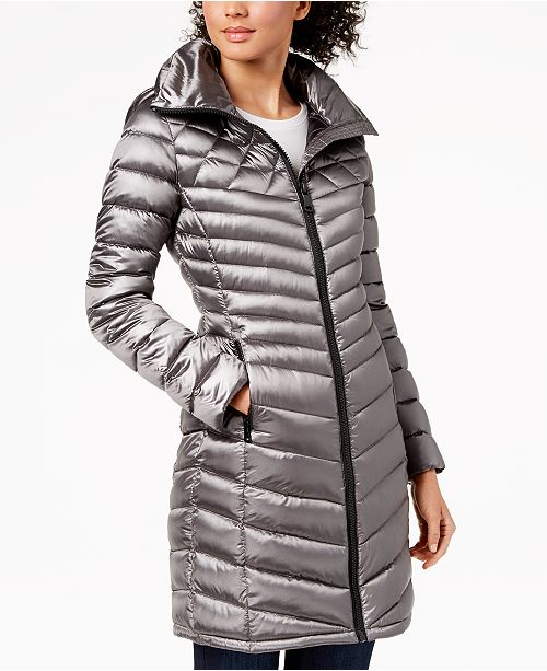 Calvin Klein Hooded Packable Down Puffer Coat Reviews Coats