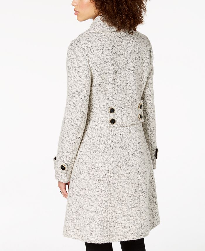 Ivanka trump double clearance breasted wool blend coat