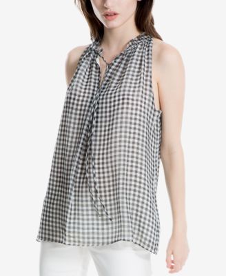 Max Studio London - Tie-Front Top