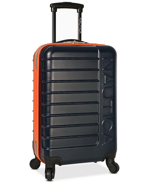 nautica hard shell suitcase