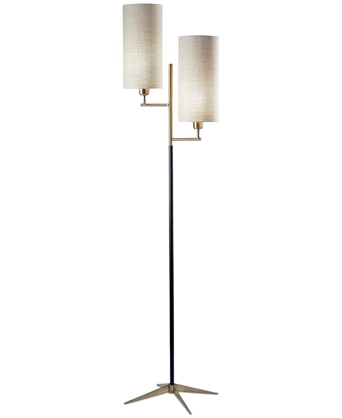 Adesso Davis Floor Lamp Reviews All, Adesso Floor Lamp Shade Replacement