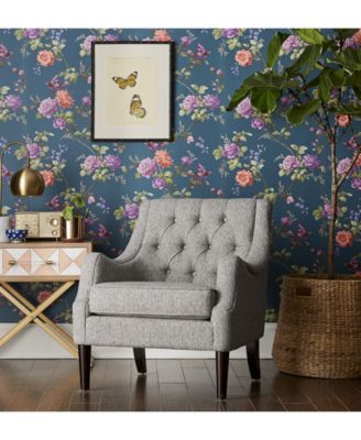 Qwen 33.5" High Button Tufted Accent Chair