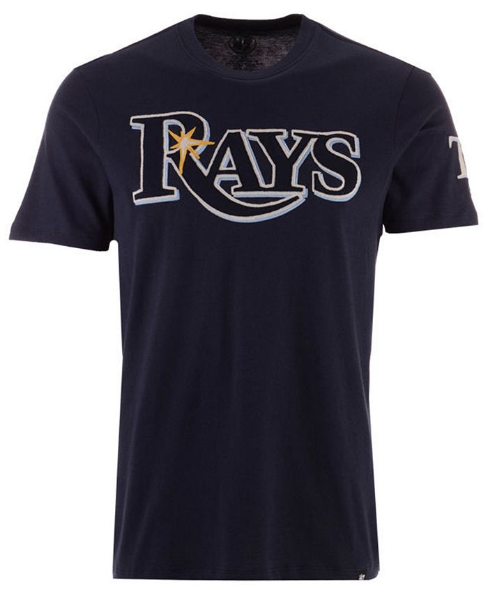 '47 Brand Men's Tampa Bay Rays Fieldhouse Basic T-Shirt - Macy's