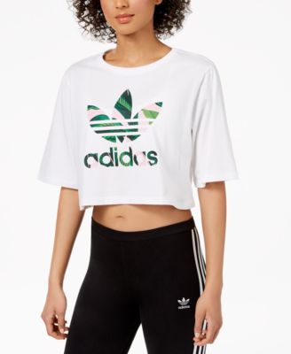 adidas crop t shirt