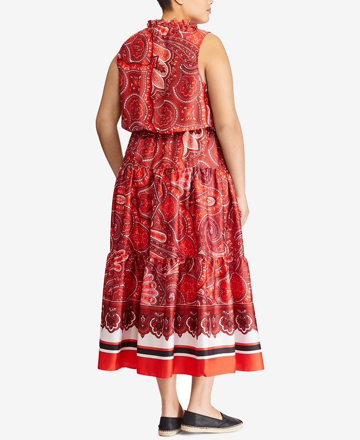 Lauren Ralph Lauren Plus Size Twill Maxidress Macy's