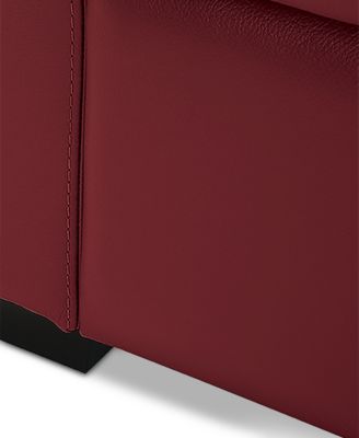 Ennia 82" Leather Sofa